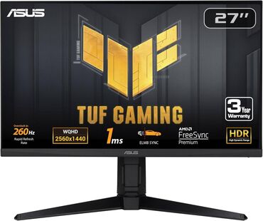 продаю монитор бишкек: Монитор, Asus, Новый, QLED, 26" - 27"