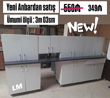 kontakt home 15: Mətbəx mebeli dəsti - Anbardan satış - Ümumi ölçü: 3 m 03 sm - Rəng — 1