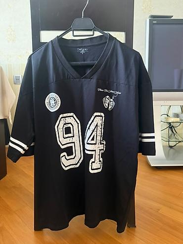 Futbolka, Defacto, M, rəng - Qara