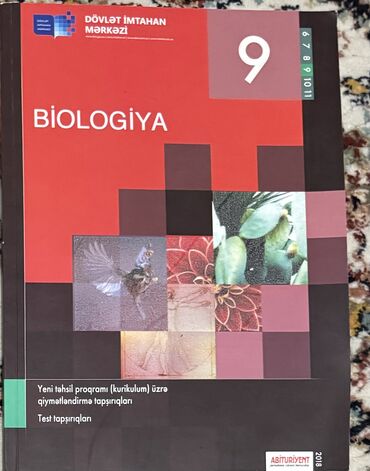 taim kurikulum test kitabı pdf: Dim biologiya test tapşırıqları kitabı təzədir