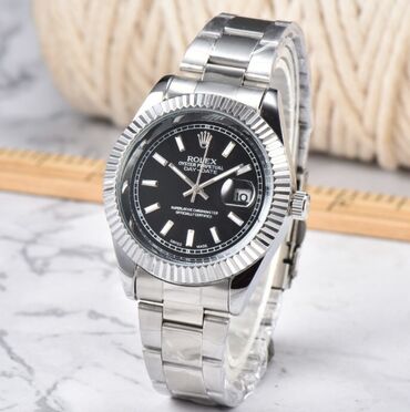 часы fossil бишкек: Классические наручные часы ROLEXс черным циферблатом и серебристым