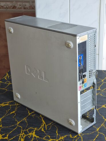 Masaüstü kompüterlər və iş stansiyaları: İşlək vəziyyətdə Dell masaüstü kompüter sistemi satılır. HDD və power
