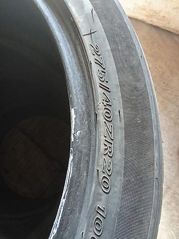disk tekerler per page 99: İşlənmiş Disk təkər 275 / 40 / R 20, 4 Boltlu — 2