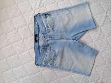 bermude 400: Britches, XL (EU 54), color - Light blue, Cotton