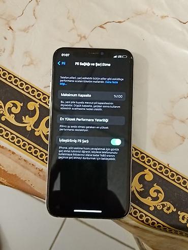 iphone x zapcast: IPhone X, 64 GB, Gümüşü, Qırıq — 7