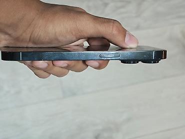 iphone 12: IPhone 14 Pro, Б/у, 256 ГБ, Black Titanium, Чехол, 83 % — 4