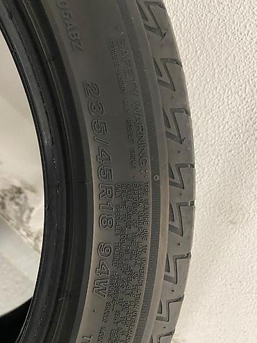 245 45 18: İşlənmiş Şin Bridgestone 235 / R 18 — 3