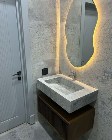 Moydadırlar: Hamam mebeli və lavabo dəstləri - Müasir dizayn: mərmər teksturalı -da lalafo.az — 76 Moydadırlar: Hamam mebeli və lavabo dəstləri - Müasir dizayn: mərmər teksturalı — 76