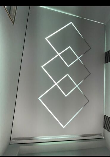 Панно: Прямоугольное настенное панно с абстрактным узором в черно-белой — 23