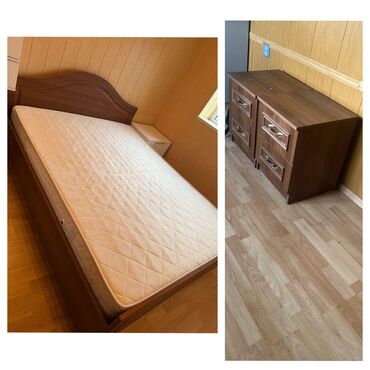 кровать кресло: Б/у, Двуспальная кровать, С матрасом, Турция