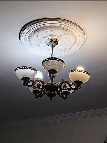 omid cilciraq: Çılçıraq, 5 lampa, Metal — 2