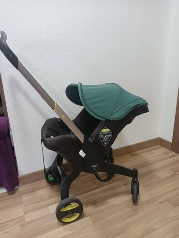 детская коляска 2 в 1: Балдар арабасы, түсү - Кара, Колдонулган