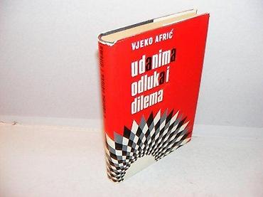 vicko: U danima odluka i dilema vjeko afrić 1970 beograd tvrd povez ispisana — 1