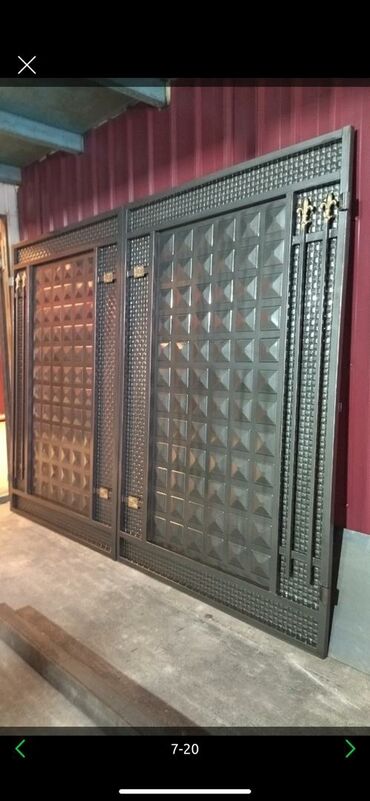 Распашные ворота: Ворота, распашные, откатные, металл Россия, отличное качество — 22