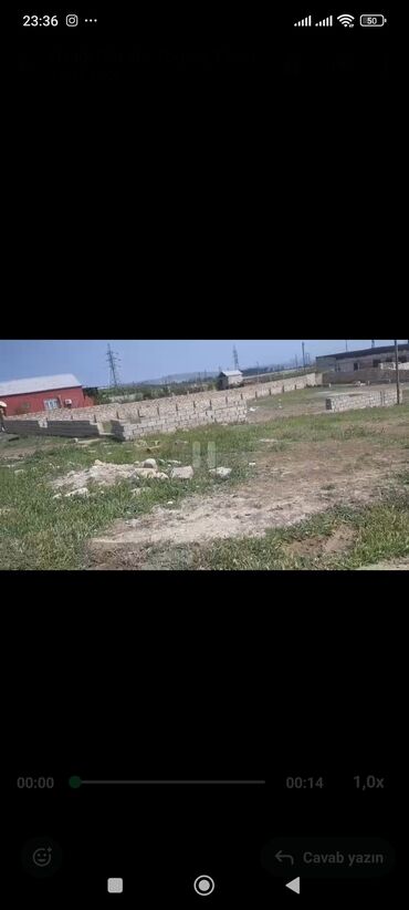 Torpaq sahələrinin satışı: 6 sot, Tikinti, Mülkiyyətçi, Bələdiyyə — 2