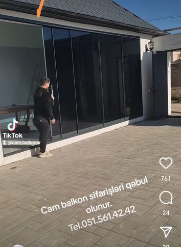 Balkonlar: Cam balkon sifarişləri qəbul olunur çatdırma qurasdirma pulsuzdur — 9