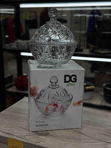 конфетница: Стеклянные сахарницы/конфетницы с крышкой - Бренд: Kaveh (Glass — 8