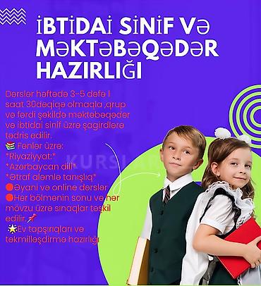 gitara kurslari: Məktəbəqədər ibtidai hazırlıq və I - IV sinif bütün fənlərin — 1
