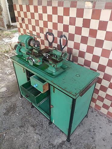 İstehsal avadanlığı: Dəzgah tipli kiçik torna komplekti - Metal emalı üçün kompakt torna — 5
