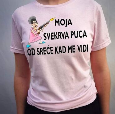 Majice kratkih rukava: Izrada majci po vašoj želji
S.m.l.xl.xxl 2000din
Boja: Bele i Crne — 6