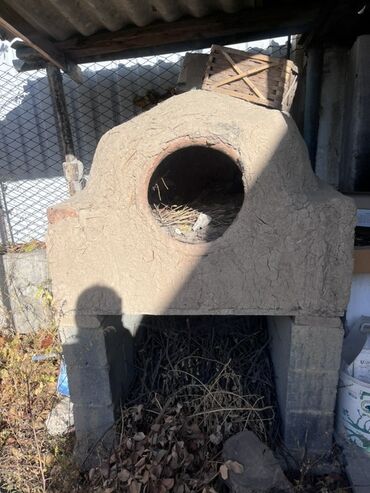 гриль газовый: Уличная дровяная печь-тандыр/купольная печь из глины и кирпича