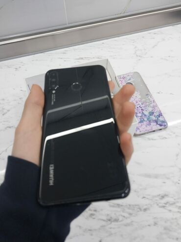 lalafo telefon: Huawei P30 Lite, 128 ГБ, цвет - Черный, Кнопочный, Сенсорный, Отпечаток пальца