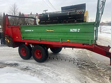 трактори: Разбрасыватель органических удобрений Warfama/Polmot N218 (N218/2) — 5
