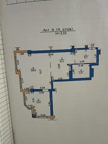 Продажа квартир: 2 комнаты, 60 м², Элитка, 4 этаж, Евроремонт — 10