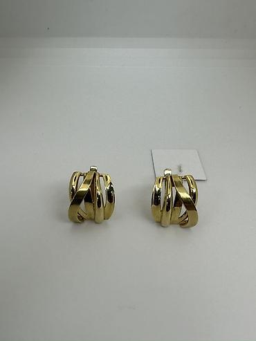 nike tech flecce: Серьги, Проба 585, Без вставки, Женские, Новый — 7