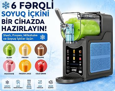 Dondurma hazırlayan aparat Kompakt dizayn evdə istifadə üçün