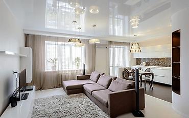 Натяжной потолок: Натяжной потолок Глянцевое, Матовое, 3D потолки Гарантия, Бесплатная консультация, Бесплатный замер — 2