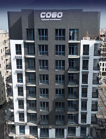 imak: 1 комната, 61 м², Орто-Сай с. Элитка, 2 этаж, ПСО (под самоотделку) — 4