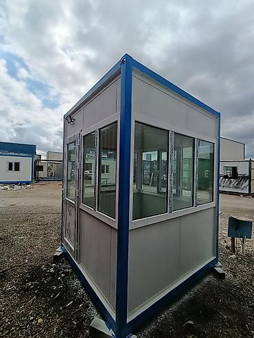 Mühafizə otağı (post) – 2.00 x 2.00 - Ölçü: 2.00 x 2.00 m (kvadrat