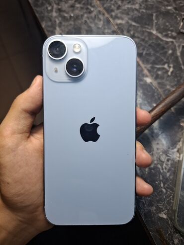 IPhone 14, 128 GB, Göy, Face ID