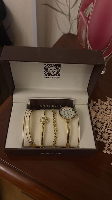 anne klein: Yeni, Klassik Saat dəsti, rəng - Qızılı — 1