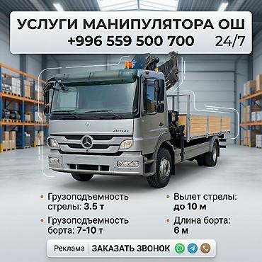Стрела 10 м, 3 т, Борт 8500 кг