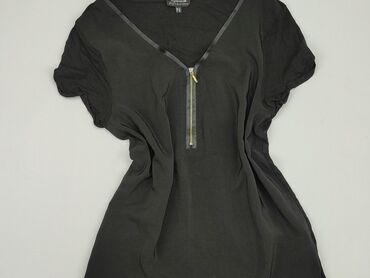 czarne bluzki z haftem: Bluzka Damska, L, stan - Dobry