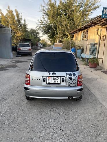 ас машина: Nissan March: 2000 г., 1 л, Автомат, Бензин, Хэтчбэк — 3