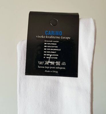 Čarape i donji veš: Čarape veliki broj 46-48 Jedan par je 250din.Boja crne, svetlo — 7