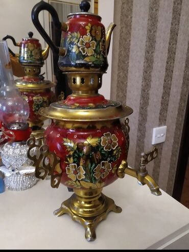 qedim samovar satisi: Yeni Elektrik Samovar, 3 l, Ünvandan götürmə, Pulsuz çatdırılma