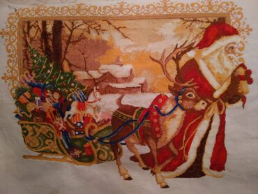 Şəkillər, tablolar: ВЫШИВКА. Вышитые картины в раме. Обращаться по номеру Женщина с — 4