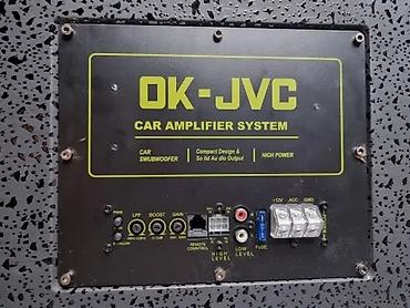 3000w: Активный сабвуфер Ok-JVC JV1200 мощностью 3000W и диаметром 12 дюймов — 2