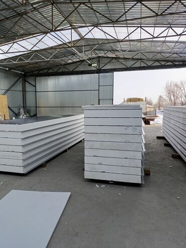 Сэндвич-панели кровельные: Сендвич панель 🧱 Кровельный панели 🏡 1. Сендвич панелдер – жеңил — 8