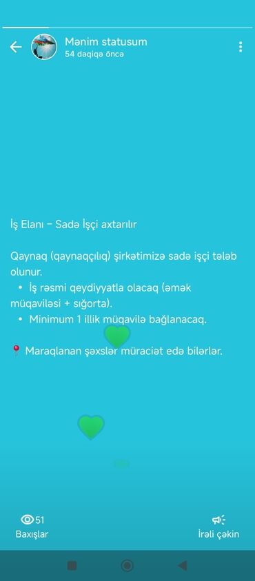 quba is: Digər ixtisaslar