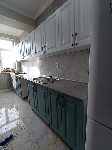 Sifarişlə mətbəx mebeli: Sifarişlə mətbəx dəsti, Özü çəkən petlələr, MDF, Kredit var, Pulsuz çatdırılma — 3