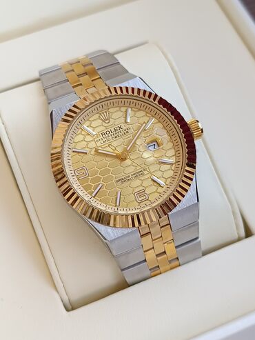 Qol saatları: Yeni, Qol saatı, Rolex, rəng - Qızılı — 8