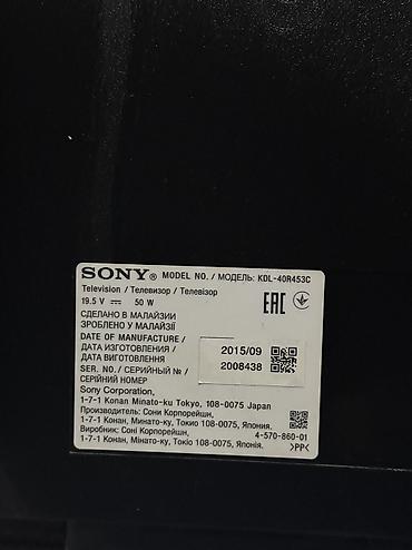 android box: 📺 Продам телевизор Sony 40″ Модель: Sony KDL-40R453C 📅 Год выпуска — 3