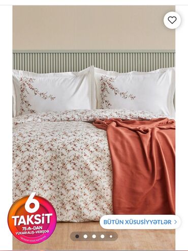 Pastel dəstləri: Böyüklər üçün İki nəfərlik 4 fəsil Pambıq Pastel dəsti — 4