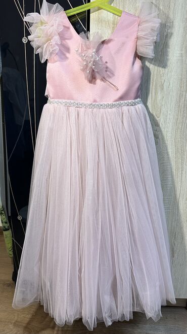 кыргыз платья: Детское платье, цвет - Розовый, Новый