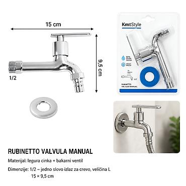 KMT 1/2 jednodelni slavina, veliki – Kmt Style Opis: - Velika slavina